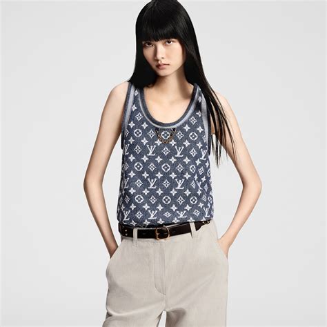 Monogram Jacquard Tank Top .